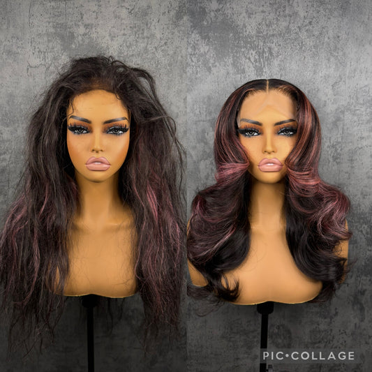 Wig Revamp + Lace Replacement (Closure)